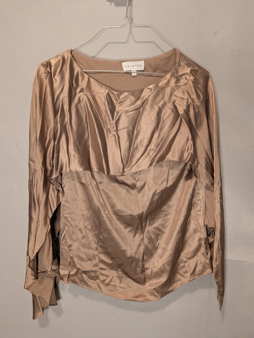Halston Heritage Long Sleeve Blouse